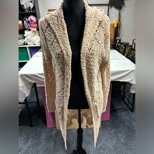 Sienna sky open cardigan sweater. Cream color. Size medium